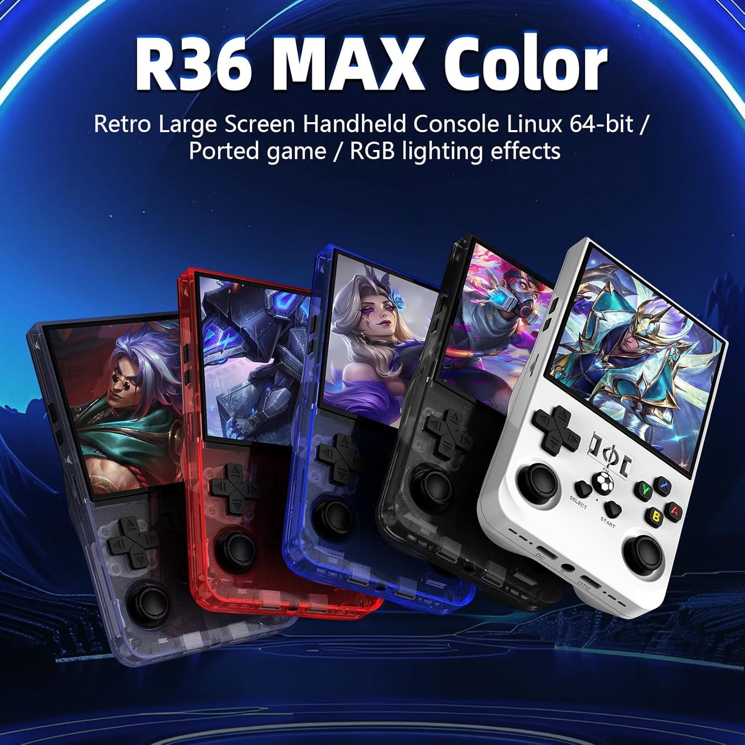 Console portátil de jogos retrô