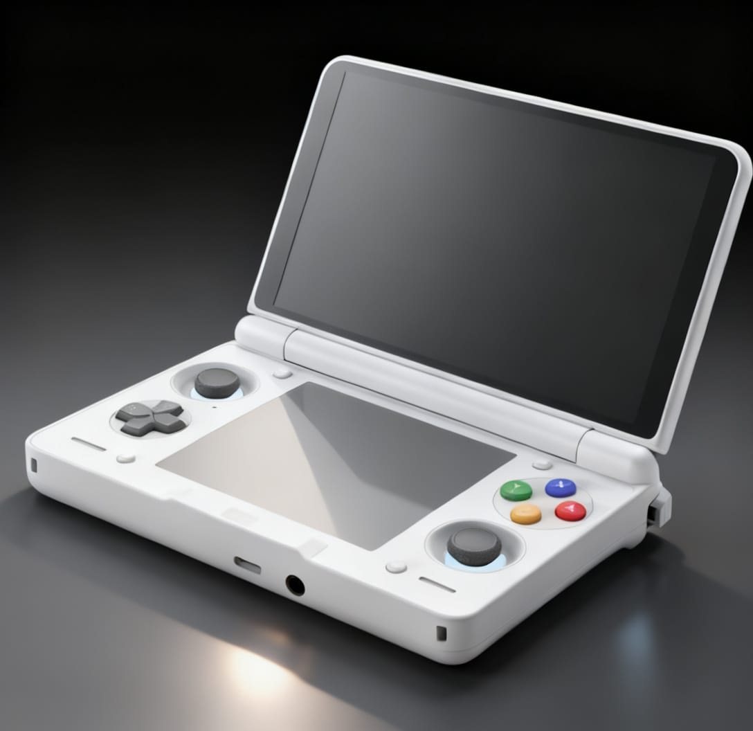 Foldable Dual-Screen Portable Console